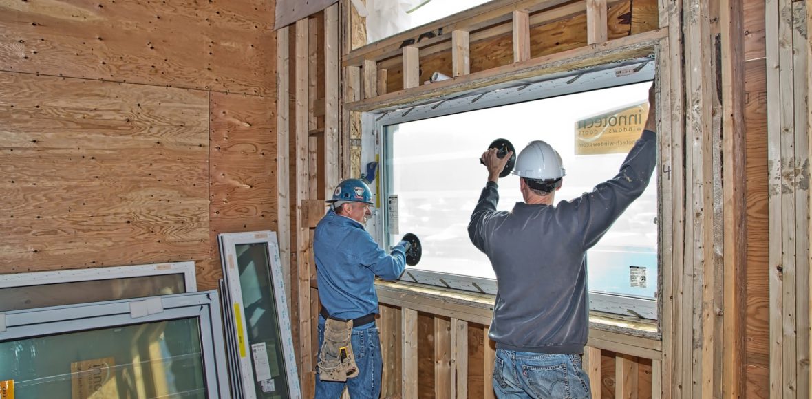 New door and window installation with energy efficient models